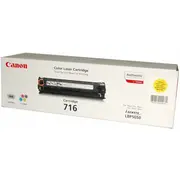 Toner Canon Crg-716 Yellow Oryginał  1977B002 4960999610863