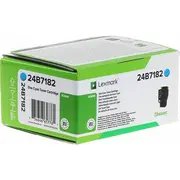 Toner Lexmark 24B7182 Cyan Oryginał  0734646657761