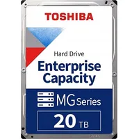 Toshiba Hdd Server  3.5, 20Tb, 512Mb, 7200 Rpm, Sata 6 Gb/S Mg10Aca20Te