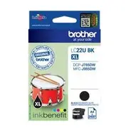 Tusz Brother tusz oryginalny Lc-22Ubk, Black  Lc22Ubk 4977766759649