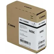 Tusz Canon Pfi-110Mbk - 160 ml Matte Black Original Ink Tank for imagePROGRAF Tx-2000, Tx-3000, Tx-4000 2363C001  150550 4549292098228