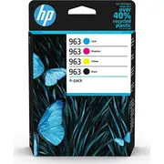Tusz Hp oryginalny ink / tusz 6Zc70Ae301, 963, Cmyk, blistr, 4-Pack Officejet Pro 9010, 9012, 9014, 9015, 9016, 9019  6Zc70Ae301 195122352226
