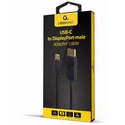 Kabel Usb Gembird Usb-C - Displayport 2 m  A-Cm-Dpm-01 8716309124157