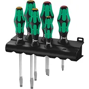 Wera 334 Sk / 6 Rack - Form Plus screwdriver set  05007680001 4013288111418 596003