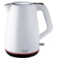 Adler Ad 1277 W electric kettle 1.7 L 2200 White  w 5902934831239 Agdadlcze0079