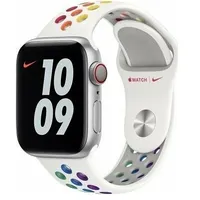 Apple Pasek Watch Myd52Am/A 38/40/42Mm Nike Sport Band Pride Edition /White  brak/12667299 190199755734
