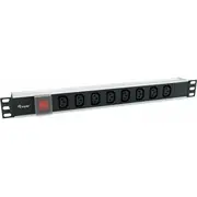 zasilająca Equip Steckdosenleiste 191He8Fach Iec320C14,1,8M Kabel,Si  333310 4015867223086
