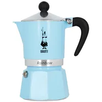Bialetti Rainbow 3Tz coffee machine blue  5042 8006363018661 552358