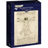 Bluebird Puzzle 1000  Witruwiański, Leonardo da Vinci 402741 3663384600098