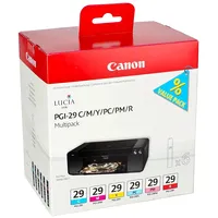 Canon Pgi-29 C/M/Y/Pc/Pm/R Multipack  4873B005 8714574572406 560490