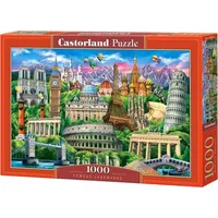 Castorland Puzzle 1000  Architektura Gxp-856328 5904438104901