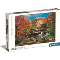 Clementoni Puzzle 2000 Hq Glade Creek Grist Mill  32574 Clm 8005125325740