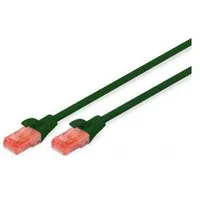 Digitus Assmann Cat 6 U/Utp Patch Cable/Awg 26/7 Green 0.25M  Dk-1617-0025/G 4016032387565