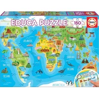 Educa Puzzle 150  Globus Gxp-676236 8412668181168