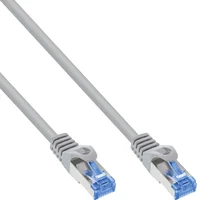 Inline Patch cable, Cat.6A, S/Ftp, Tpe flexible, grey, 1.5M  74814 4043718291793