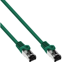 Inline Patch Cable S/Ftp Pimf Cat.8.1 halogen free 2000Mhz green 1M  78801G 4043718287604