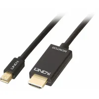 Kabel Lindy Displayport Mini - Hdmi 2M  36927 4002888369275
