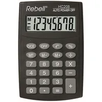 Calculator pocket Rebell Hc208  121Rehc208 8595179505934 Re-Hc208 Bx
