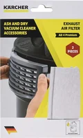 Karcher Kärcher Exhaust air filter for ash and dry vacuum Ad 2, 4 premium - 2.863-262.0  4054278314013