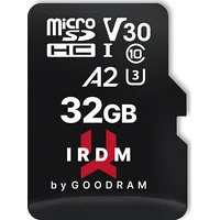 Karta Goodram Irdm M2Aa Microsdhc 32 Gb Class 10 Uhs-I/U3 A2 V30 Ir-M2Aa-0320R12  5908267961322 690216