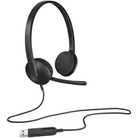 Logitech  H340 Corded Headset - Black Usb 981-000475 5099206038844