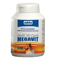 Mikita  Multi-Vit Canis /Megavit/150 tabletek 29621 5907615400803