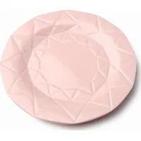 Mondex Talerz Obiadowy Płaski 24Cm Adel Pink  różowy 5902643312180