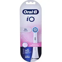 Oral-B Braun iO Gentle Cleansing Set of 6, brush heads White  Reinigu 4210201418221