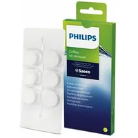 Philips Kafijas pagatavošanas bloka tīrīšanas tabletes, 6 Ca6704/10  8710103818953 579077