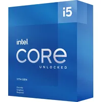 Procesor Intel Core i5-11600KF, 3.9 Ghz, 12 Mb, Box Bx8070811600Kf  5032037215565