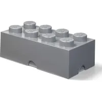 Room Copenhagen Lego Storage Brick 8, storage box grey  40041754 5711938034283