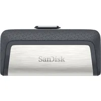 Sandisk Ultra Dual Drive Usb Type-C flash drive 128 Gb Type-A / 3.2 Gen 1 3.1 Black,Silver  Sdddc2-128G-G46 619659142063 Pamsadfld0189