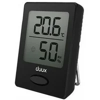 Duux Sense Hygrometer  Thermometer, Black, Lcd display Dxhm02 - 1848159 8716164996739