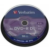 Verbatim DvdR Dl 8.5 Gb 8X 10  43666 43666/6204389