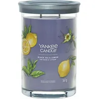 Yankee Candle Signature Black Tea  Lemon Tumbler 567G 1630046E 5038581143637