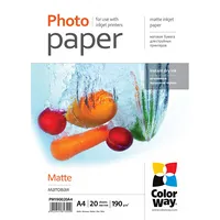 190 g/m²  A4 Matte Photo Paper