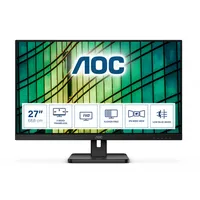 Aoc E2 27E2Qae monitori 68,6 cm 27 1920 x 1080 pikseļi Full Hd Lcd Melns