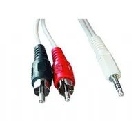 Cable Audio 3.5Mm To 2Rca 2.5M/Cca-458-2.5M Gembird