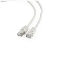 Cablexpert  Ftp Cat6 Patch cord Perfect connection Foil shielded - for a reliable Gold plated contacts White