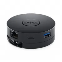 Dell Da300 Vadu Usb 3.2 Gen 2 3.1 Type-C Melns