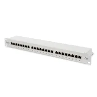 Digitus  Patch Panel Dn-91524S White Category Cat 5E Ports 24 x Rj45 Retention strength 7.7 kg Insertion force 30N