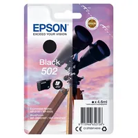 Epson 502 tintes kārtridžs 1 pcs Oriģināls Standarta produktivitāte Melns