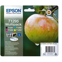 Epson Apple T1295 tintes kārtridžs 1 pcs Oriģināls Melns, Tirkīzzils, Fuksīns, Dzeltens