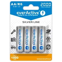 everActive Ni-Mh R6 Aa 2000 mAh Silver Line - 2 pieces