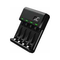 Green Cell Gc Vitalcharger Ni-Mh Aa and Aaa Battery Charger with Micro Usb Usb-C port
