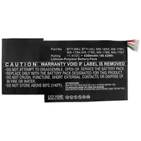 Laptop Battery for Msi 60Wh