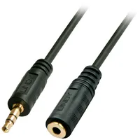 Lindy 35654 audio kabelis 5 m 3.5Mm Melns