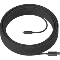 Logitech Strong Usb kabelis 10 m 3.2 Gen 2 3.1 A C Grafīts