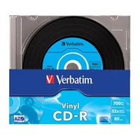 Matricas Cd-R Azo Verbatim 700Mb Vinyl 1X-52X, 10 Pack Slim