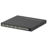 Netgear Gsm4248Px-100Eus tīkla pārslēgs Vadīts L2/L3/L4 Gigabit Ethernet 10/100/1000 Power over Poe Melns